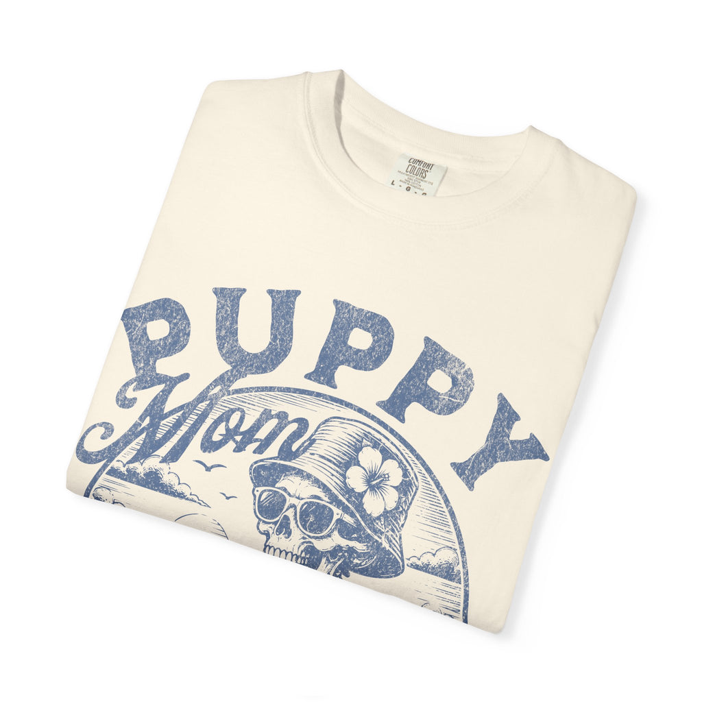 Puppy Mom Vintage Skeleton Comfort Colors® T-Shirt