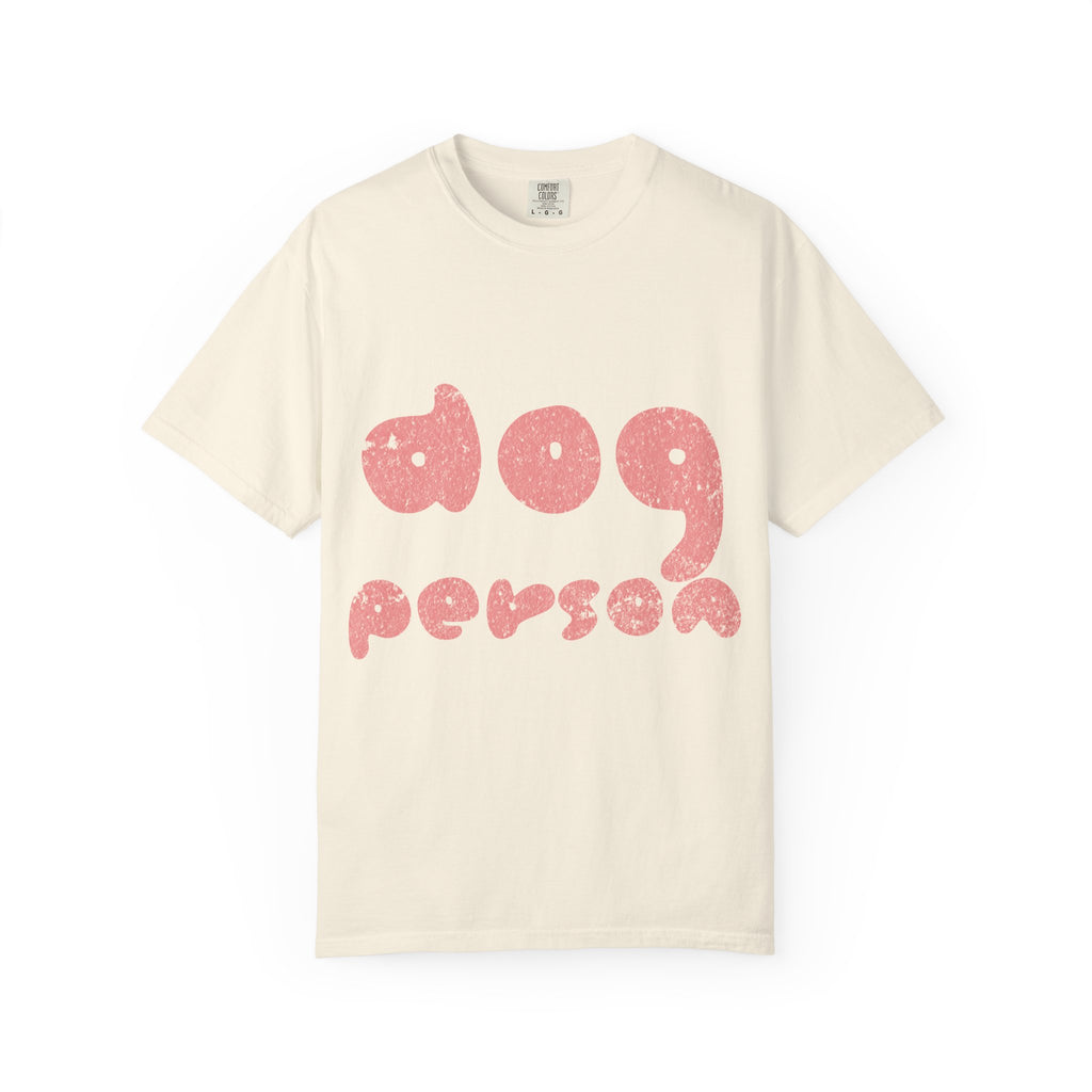 Dog Person Retro Comfort Colors® T-Shirt