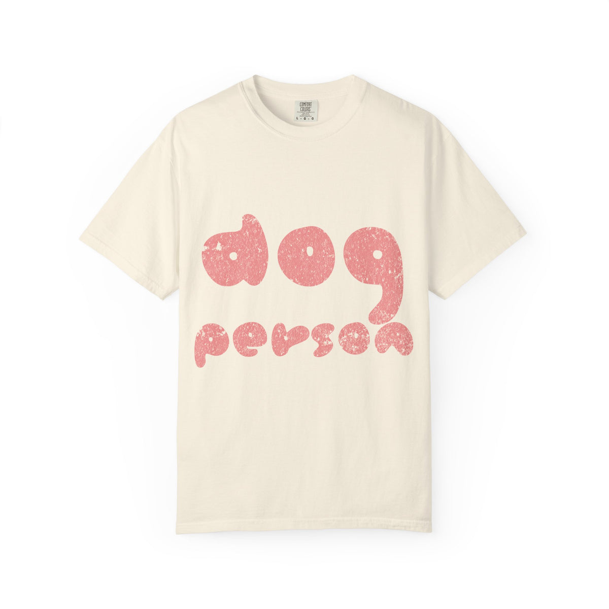 Dog Person Retro Comfort Colors® T-Shirt