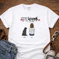 Dog, Dog Name, Dom Mom & Dog Mom Name Customizable T-Shirt