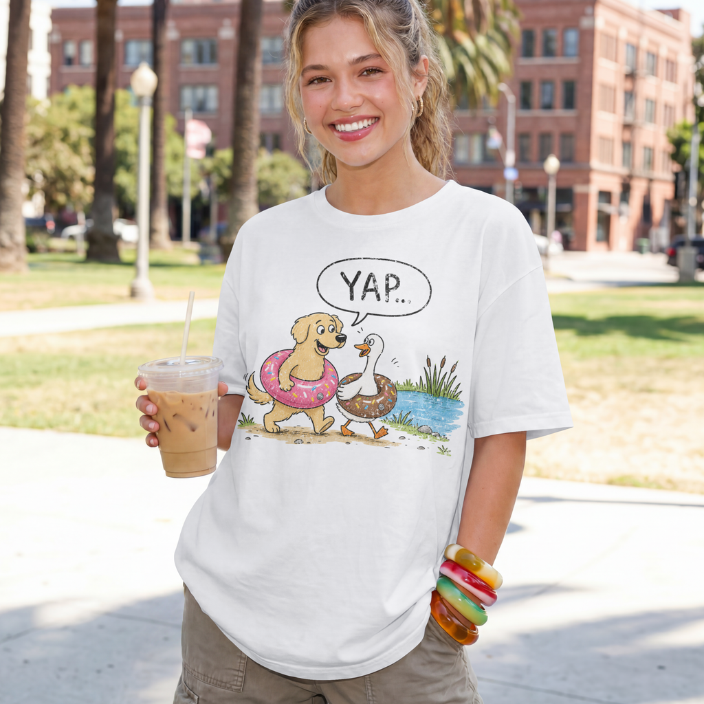 Yap Labrador Retriever & Silly Goose Comfort Colors® T-Shirt