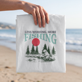 Less Working More Fishing Labrador Comfort Colors® T-Shirt