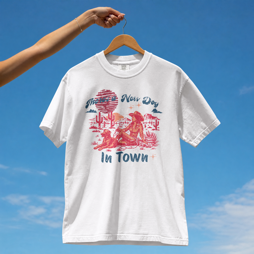 There’s a New Dog in Town Comfort Colors® T-Shirt