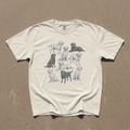 Labrador Retriever T-Shirt – Vintage Black Yellow & Chocolate Lab Comfort Colors® T-Shirt