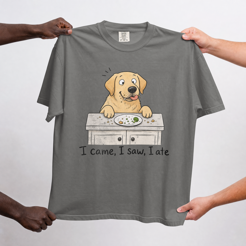 I Came I Saw I Ate Labrador Comfort Colors® T-Shirt