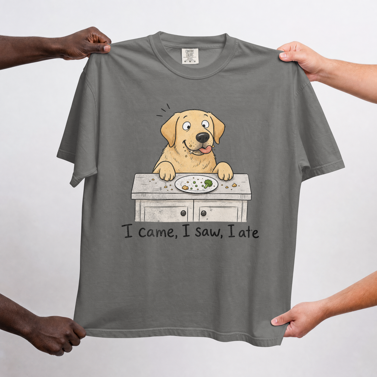 I Came I Saw I Ate Labrador Comfort Colors® T-Shirt