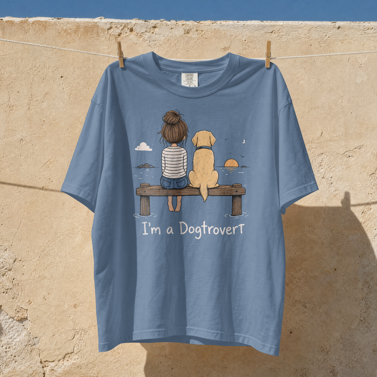 I’m a Dogtrovert Labrador Comfort Colors® T-Shirt  Comfort Colors®