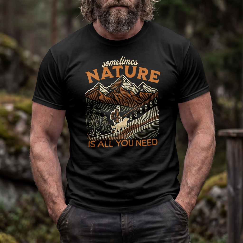 Sometimes Nature Is All You Need Labrador Comfort Colors® T-Shirt