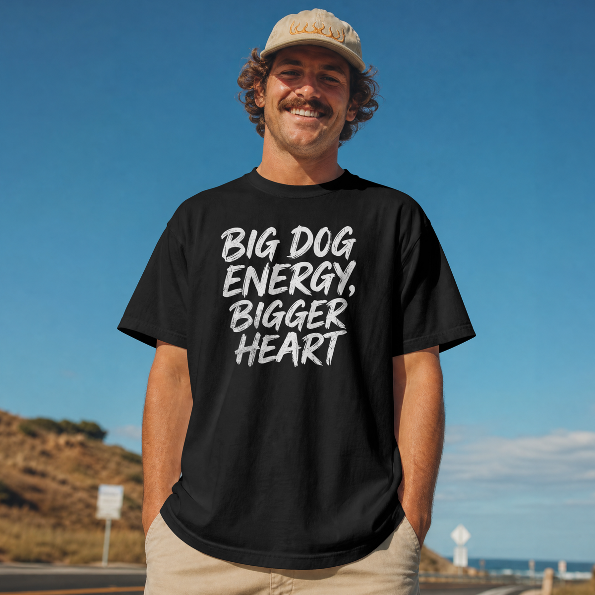 Big Dog Energy Bigger Heart Comfort Colors® T-Shirt