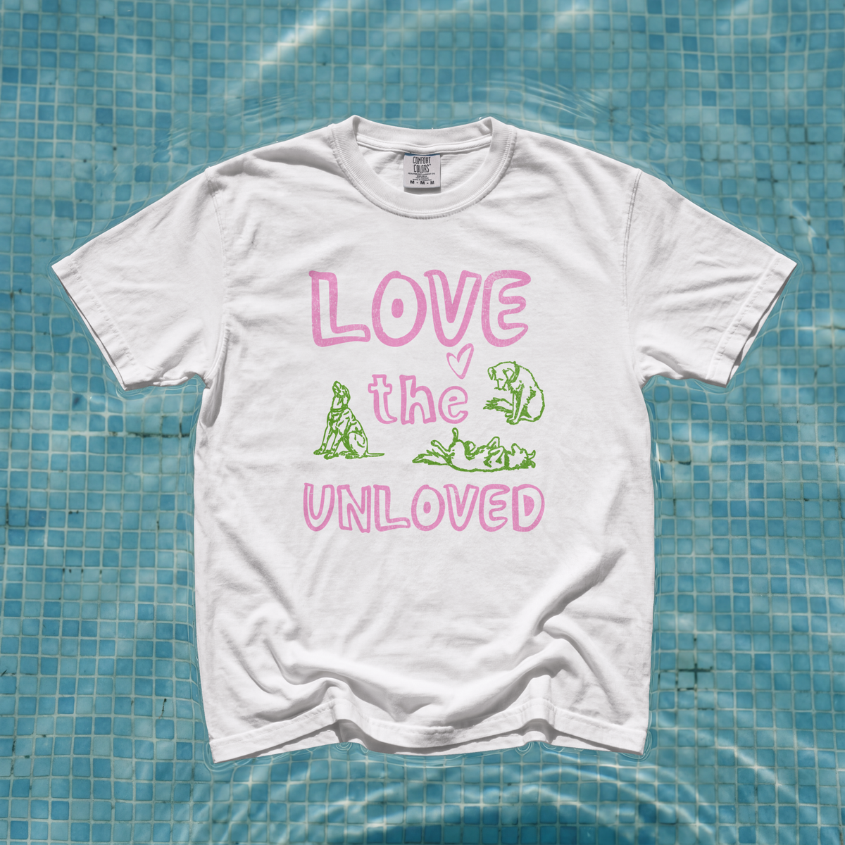 Love the Unloved Dog Rescue Comfort Colors® T-Shirt