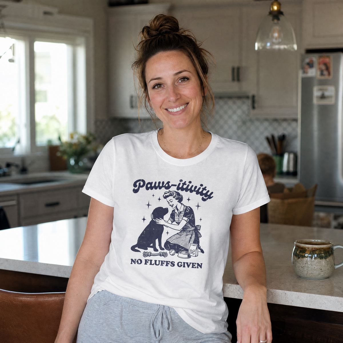 Paws-itivity Labrador Retriever Comfort Colors® T-Shirt