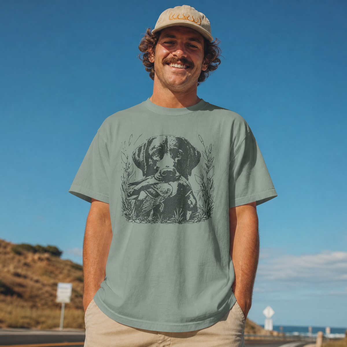 Vintage Labrador Retriever Hunting Comfort Colors® T-Shirt