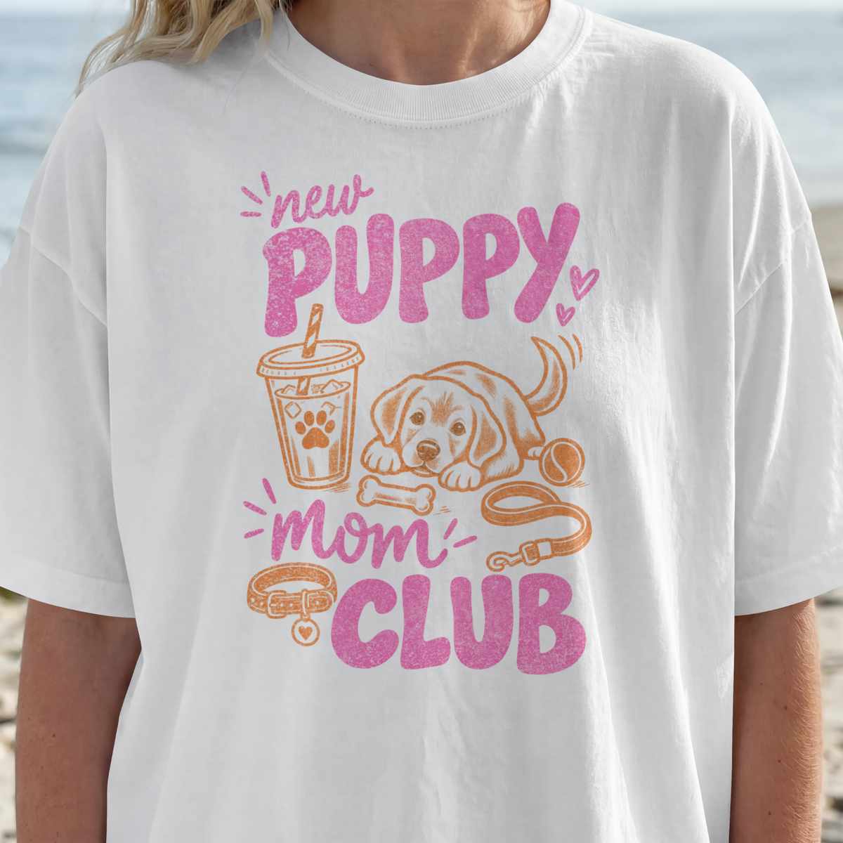 New Puppy Mom Club Comfort Colors® T-Shirt