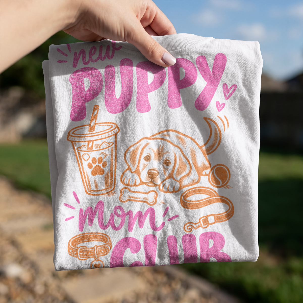 New Puppy Mom Club Comfort Colors® T-Shirt