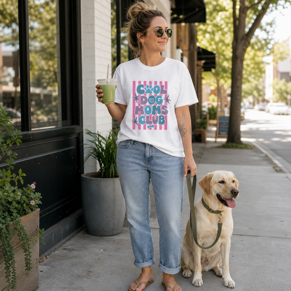 Cool Dog Moms Club Comfort Colors® T-Shirt