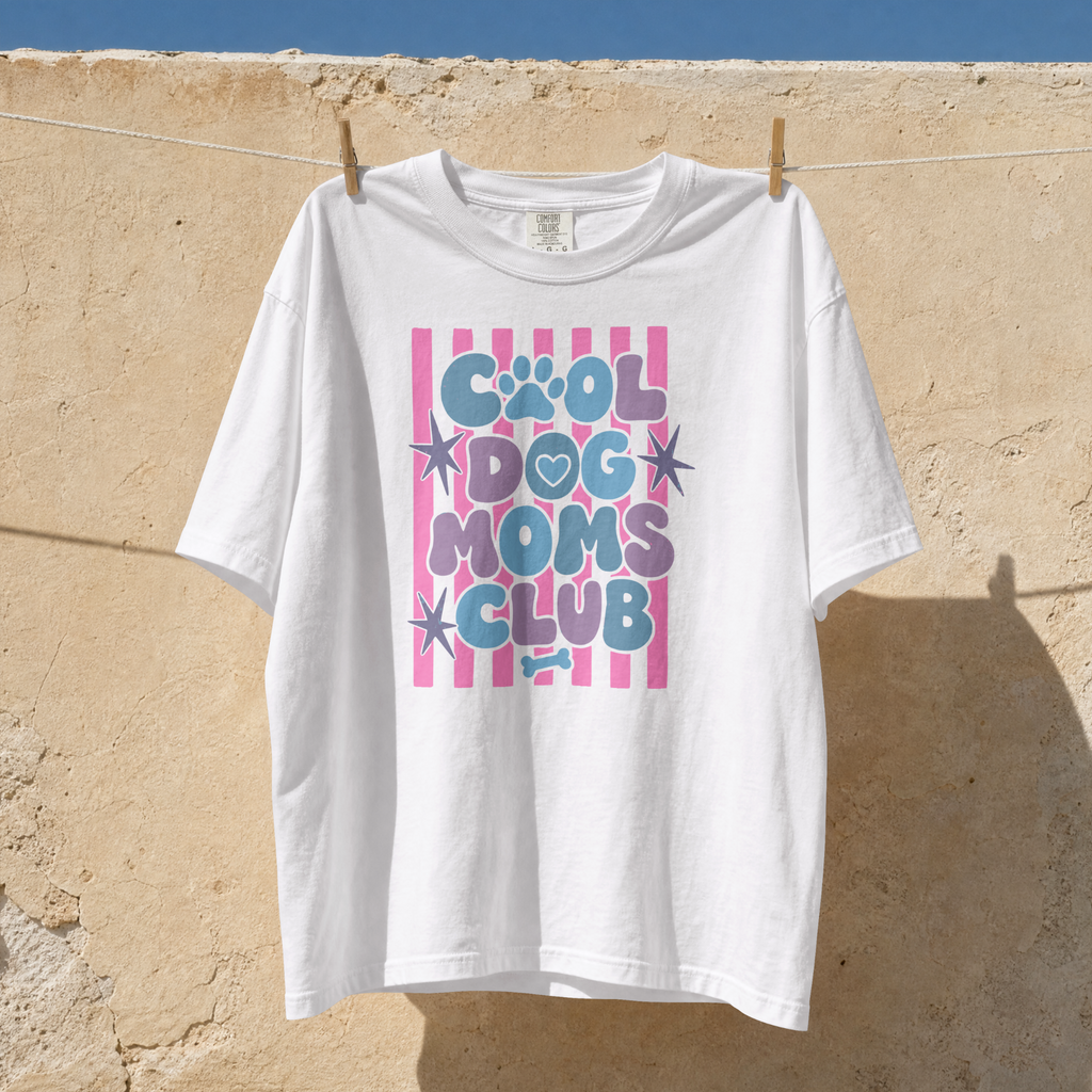 Cool Dog Moms Club Comfort Colors® T-Shirt