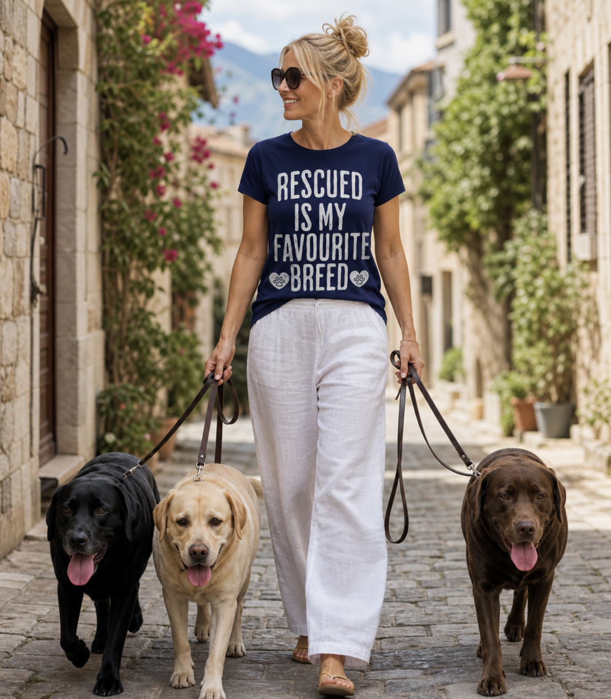Rescued Is My Favourite Breed Comfort Colors® T-Shirt