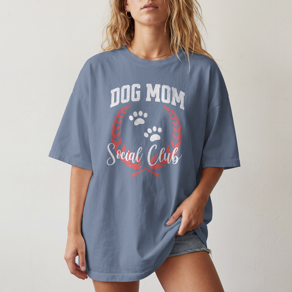 Dog Mom Social Club Comfort Colors® T-Shirt