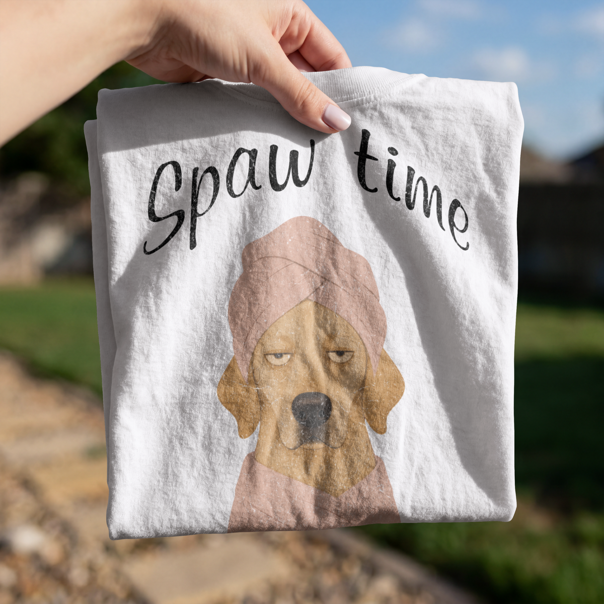 Spaw Time Labrador Comfort Colors® T-Shirt