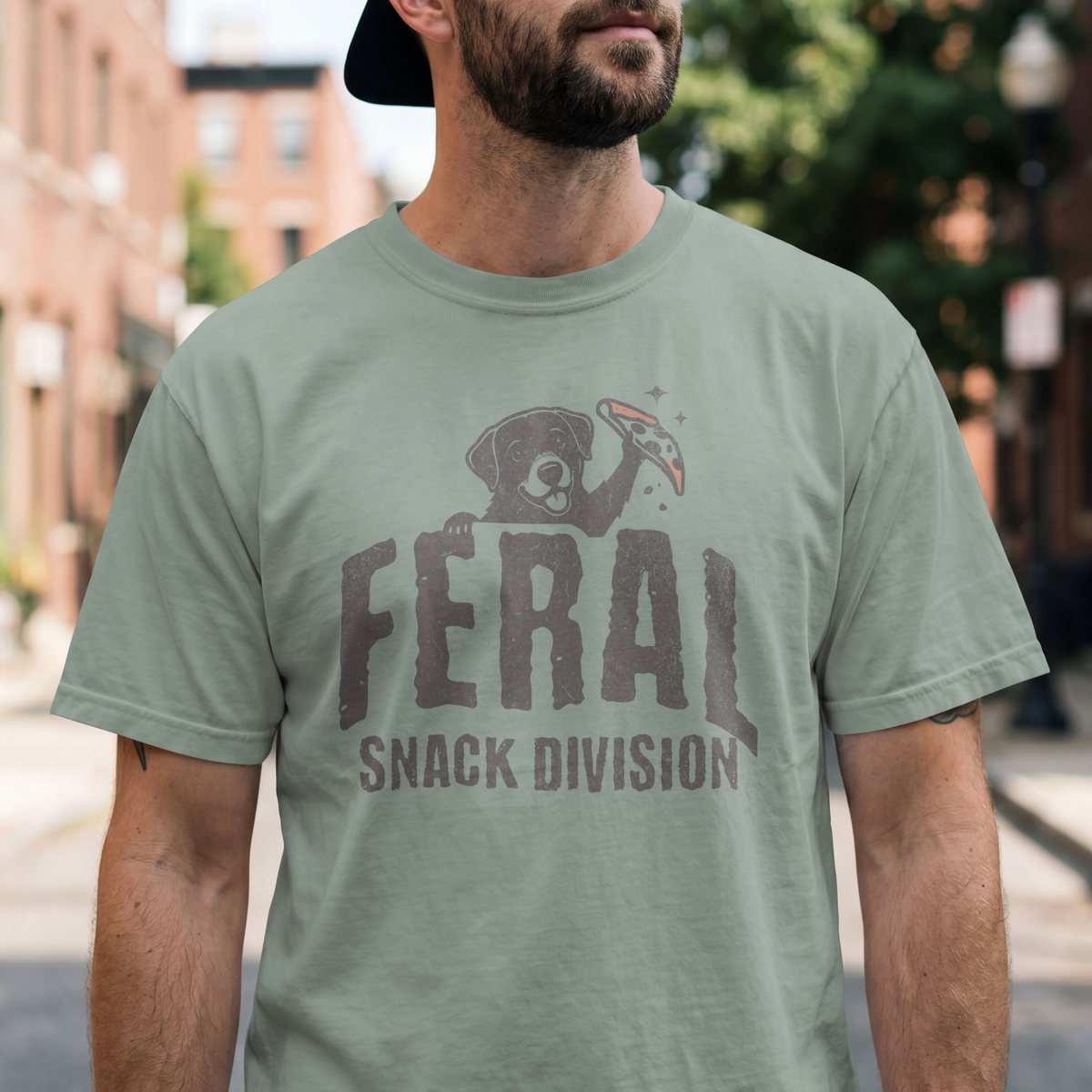 Feral Snack Division Labrador Retriever Comfort Colors® T-Shirt
