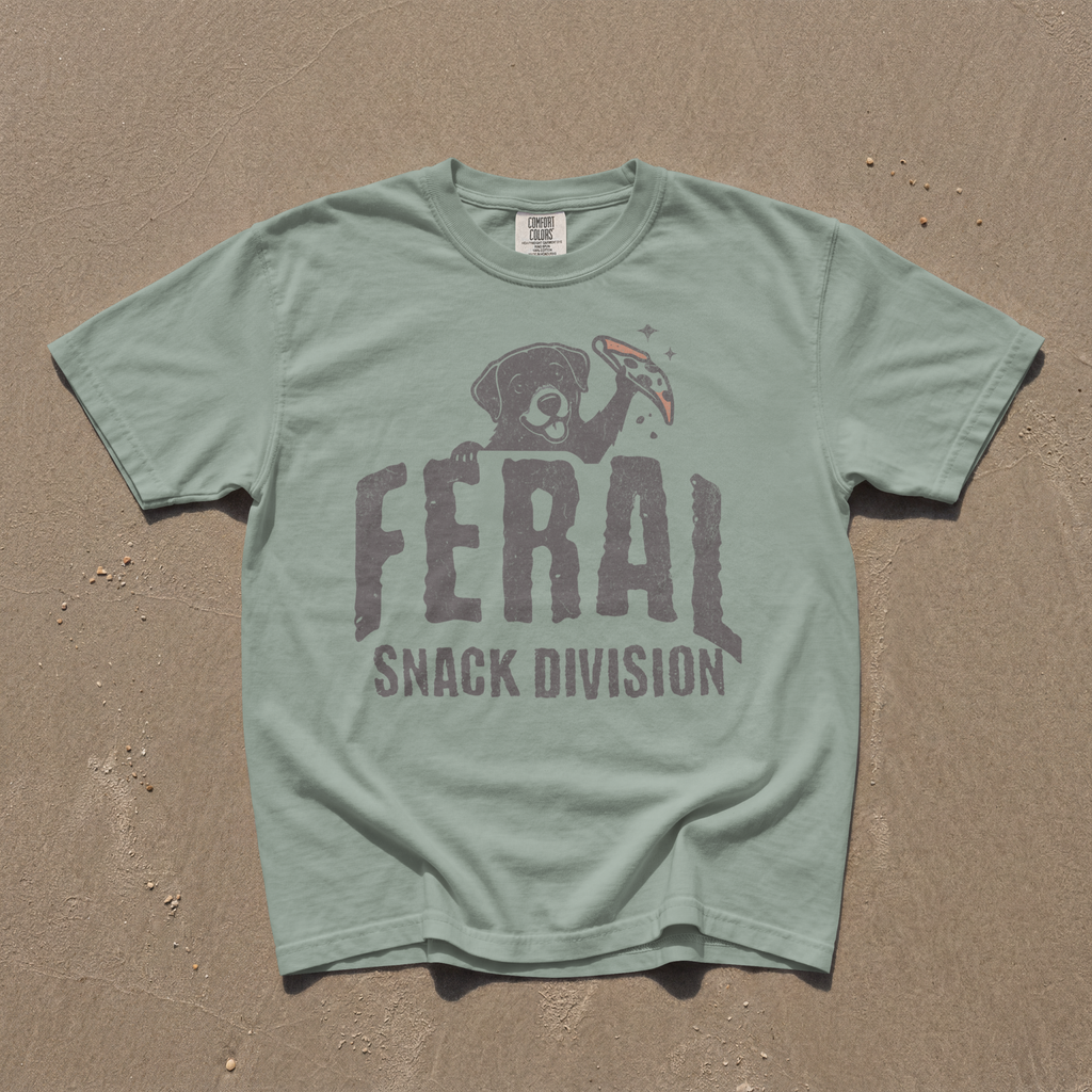 Feral Snack Division Labrador Retriever Comfort Colors® T-Shirt