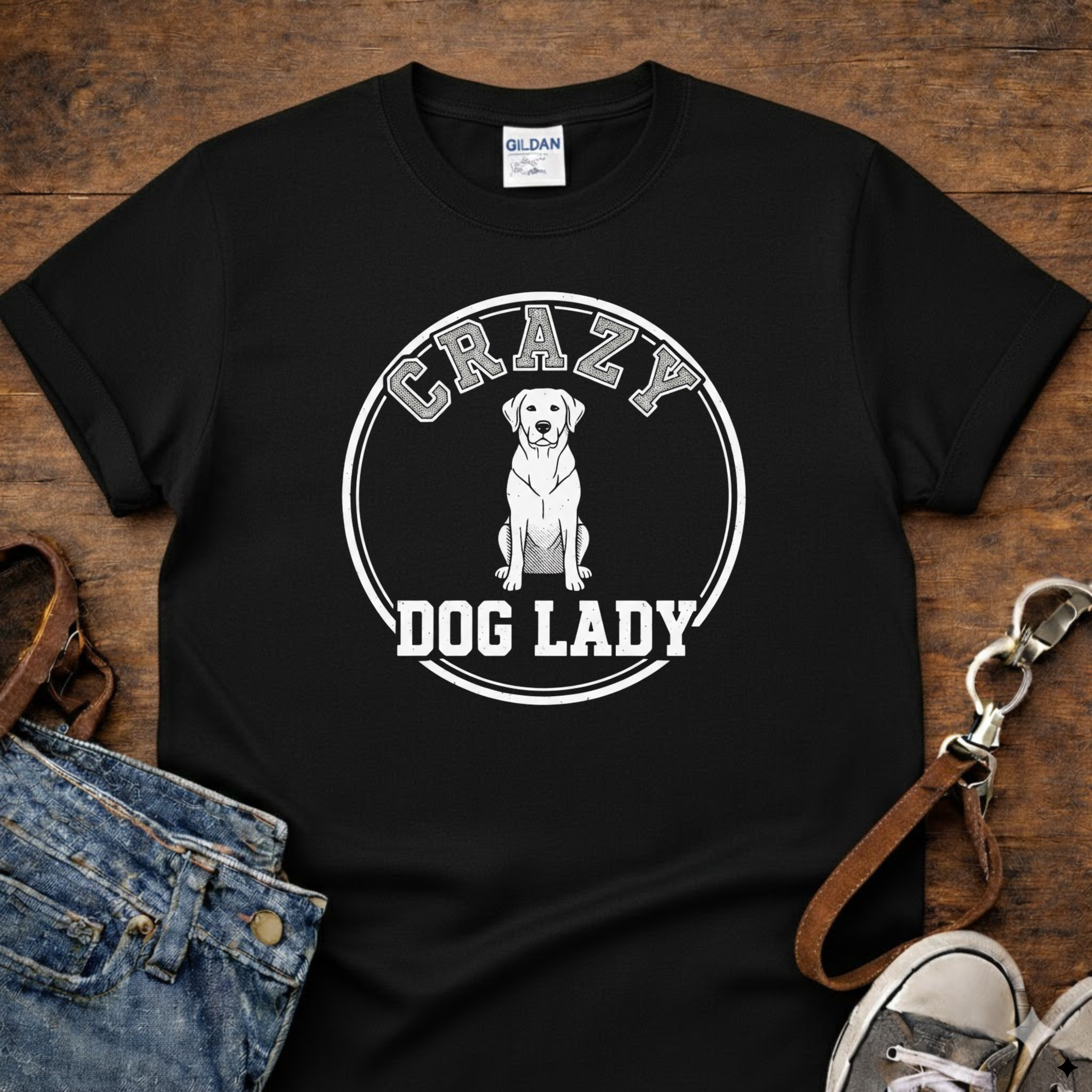 Crazy Dog Lady T-Shirt