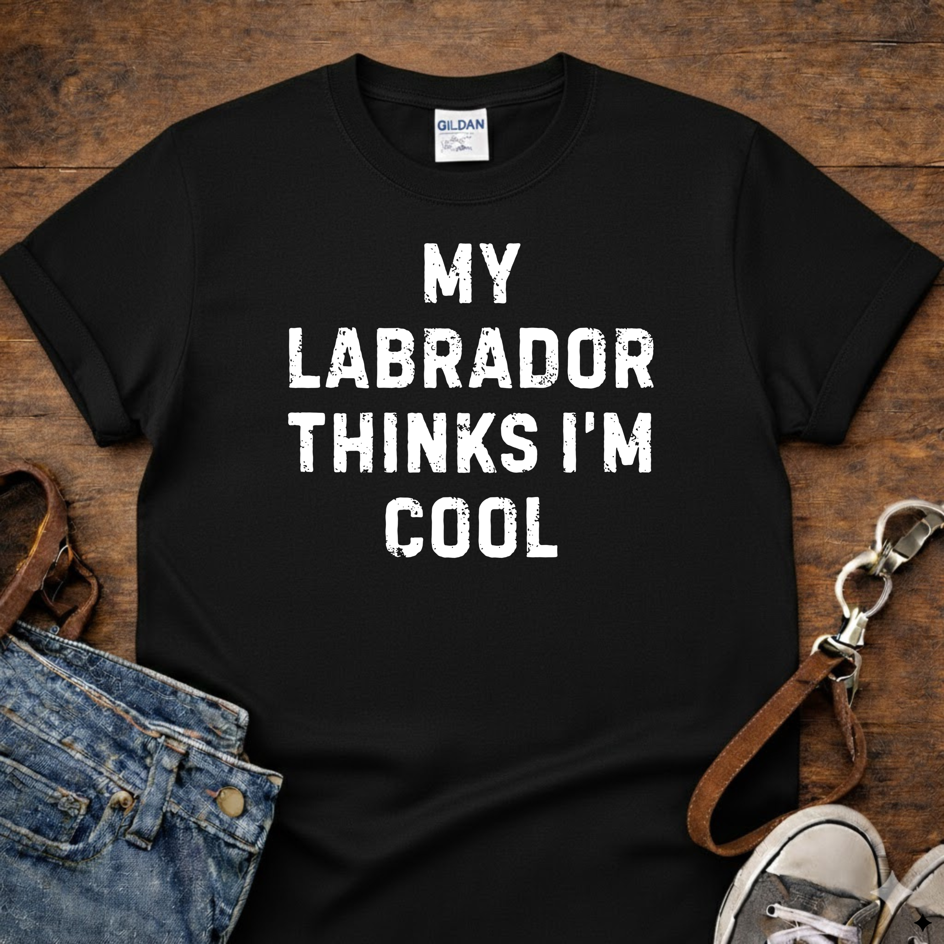 My Labrador Thinks I'm Cool T-Shirt