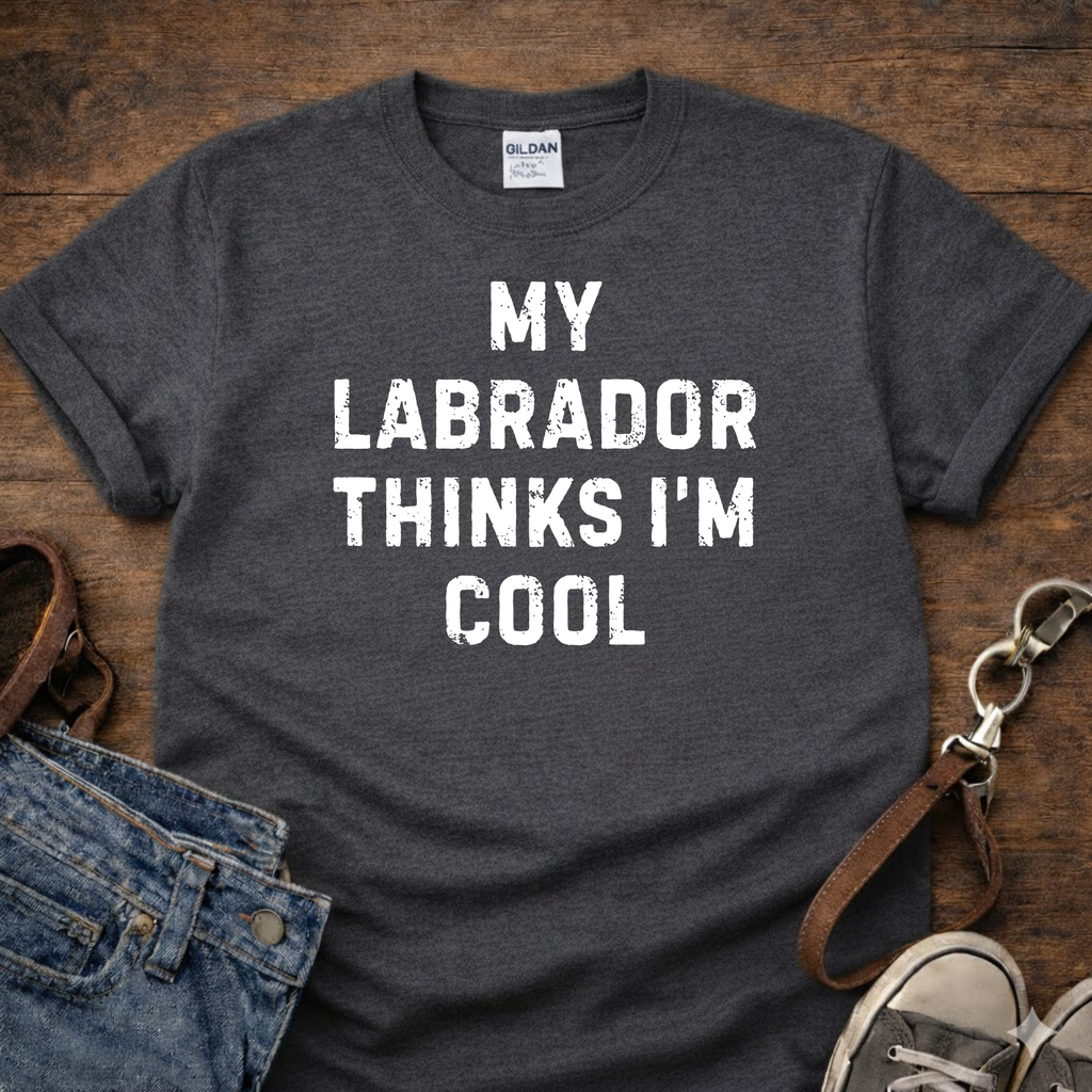 My Labrador Thinks I'm Cool T-Shirt
