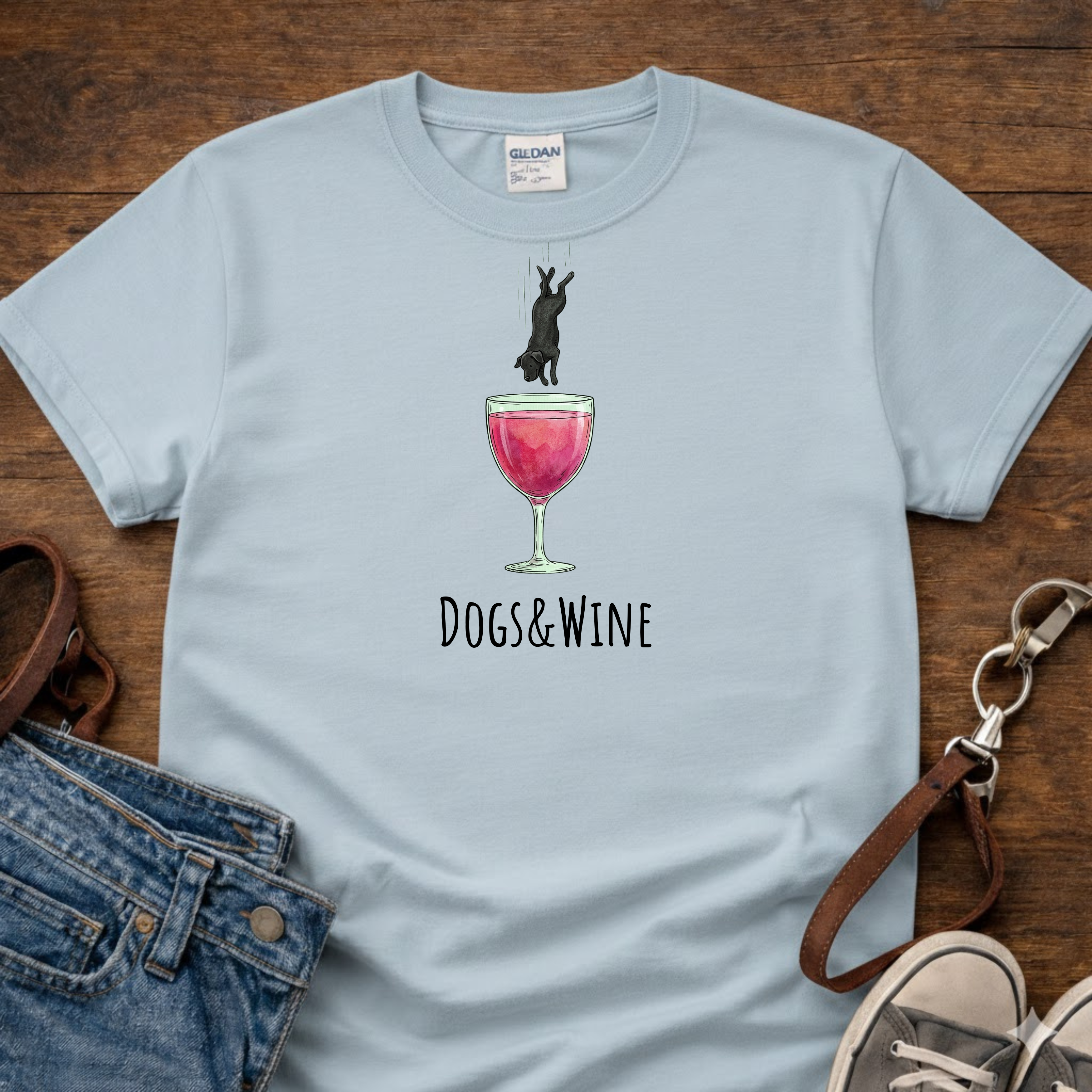 Dogs & Wine T-Shirt