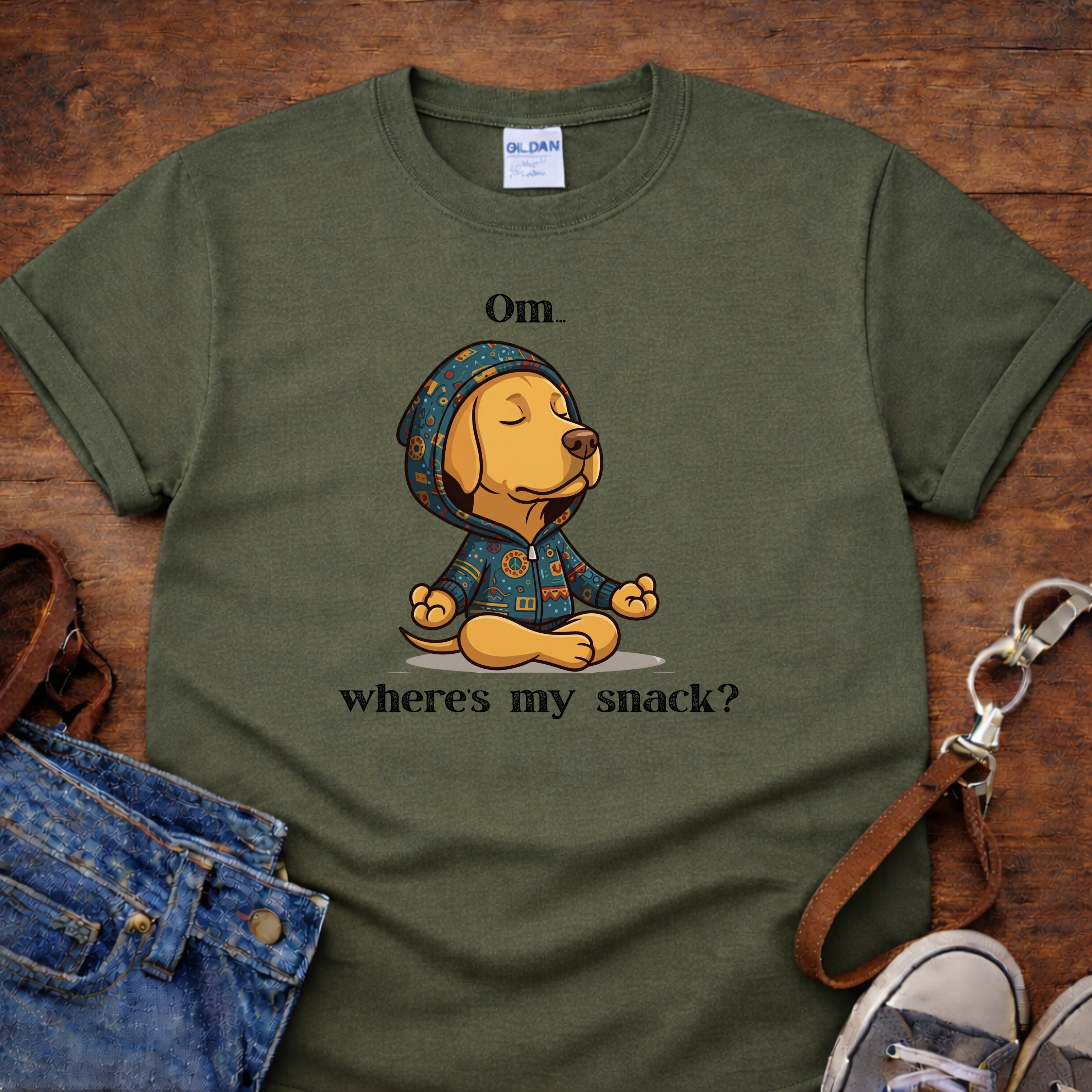 Om...where's my Snack T-Shirt
