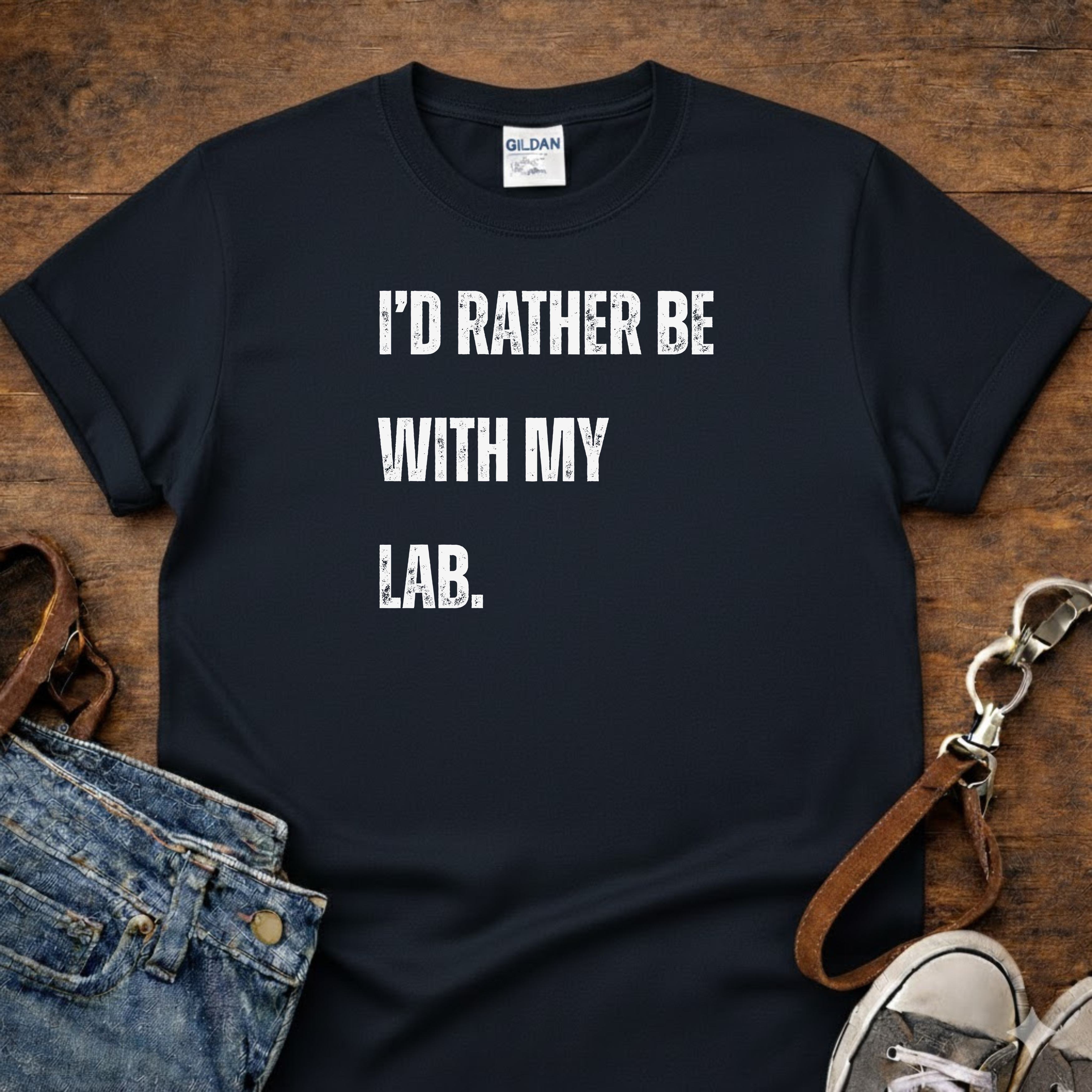 I'd Rather be With T-Shirt