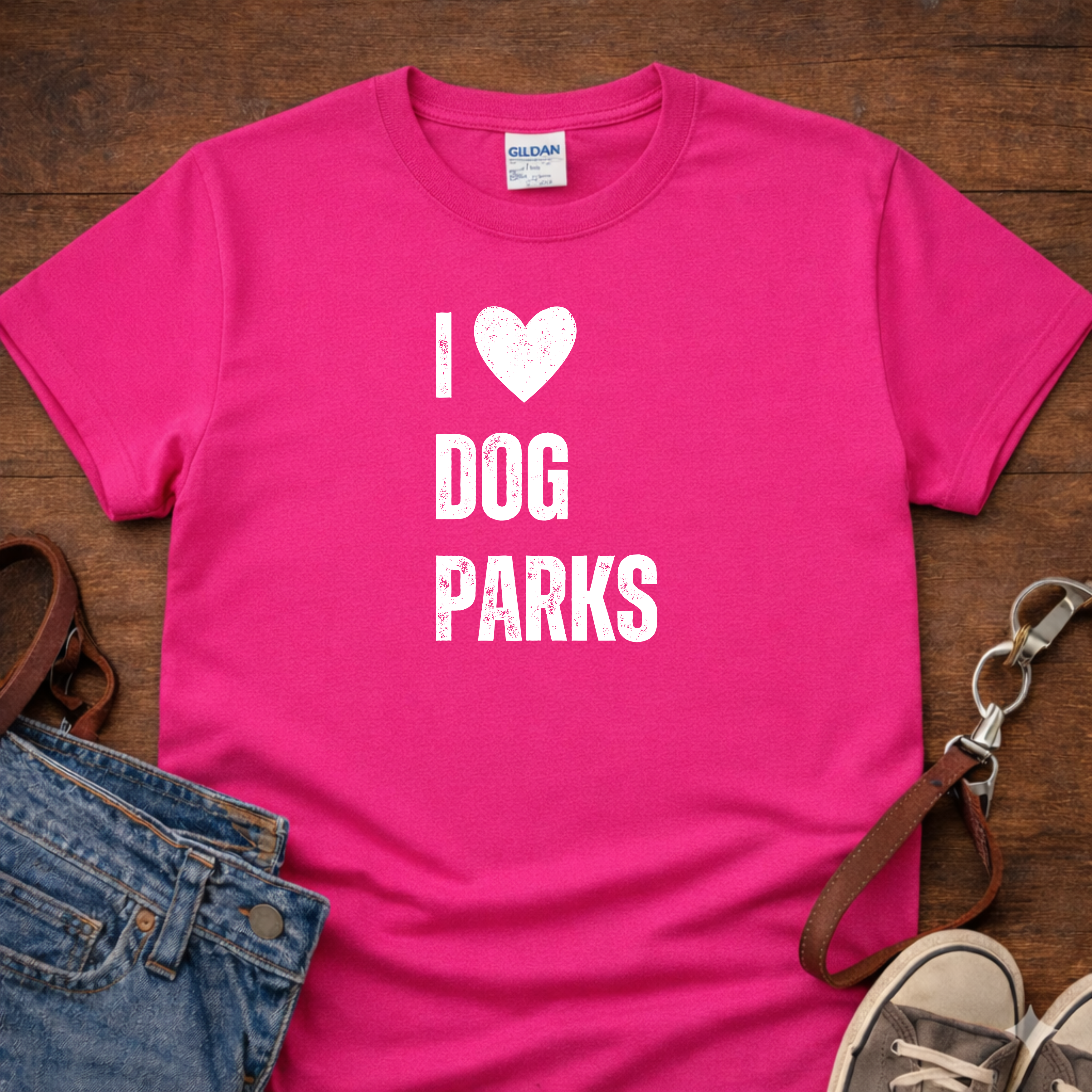 I Love Dog Parks T-Shirt
