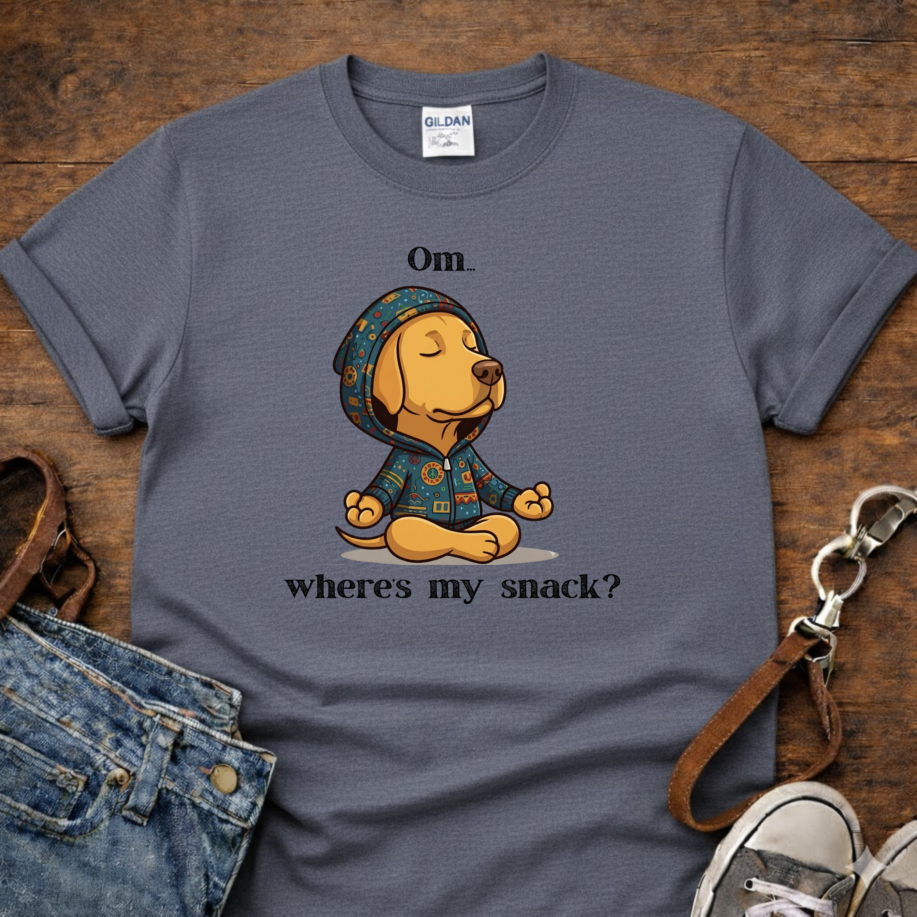 Om...where's my Snack T-Shirt