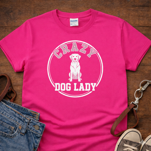 Crazy Dog Lady T-Shirt