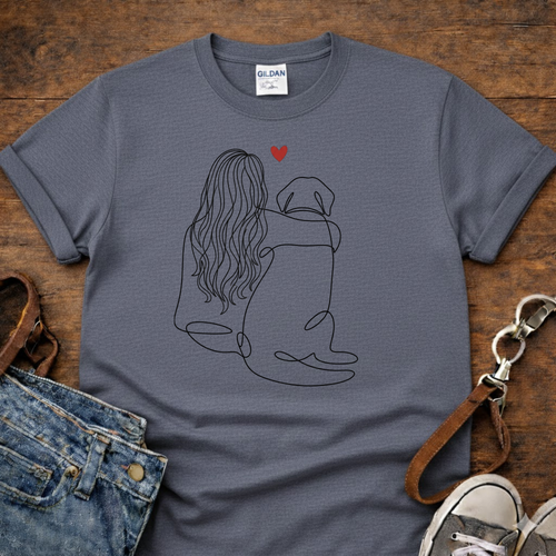 A Girl and Her Lab T-Shirt