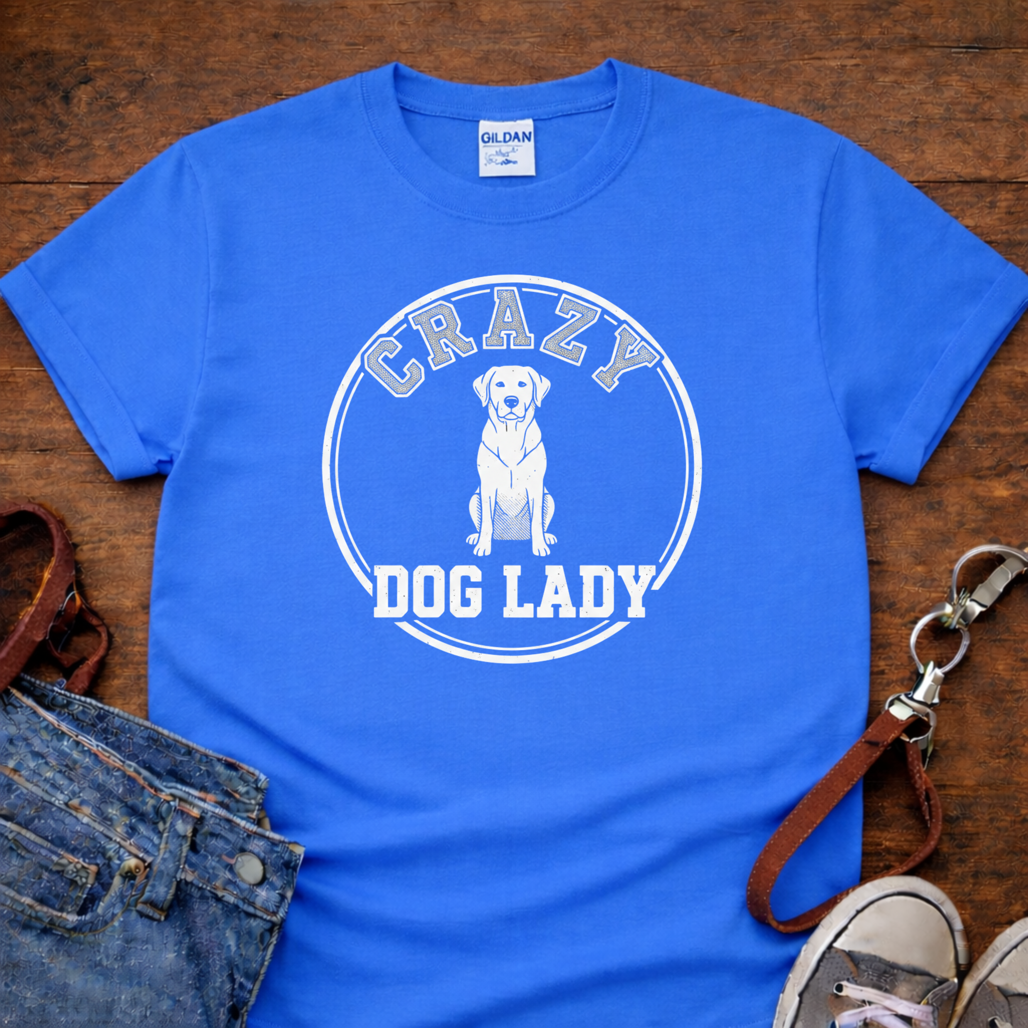 Crazy Dog Lady T-Shirt