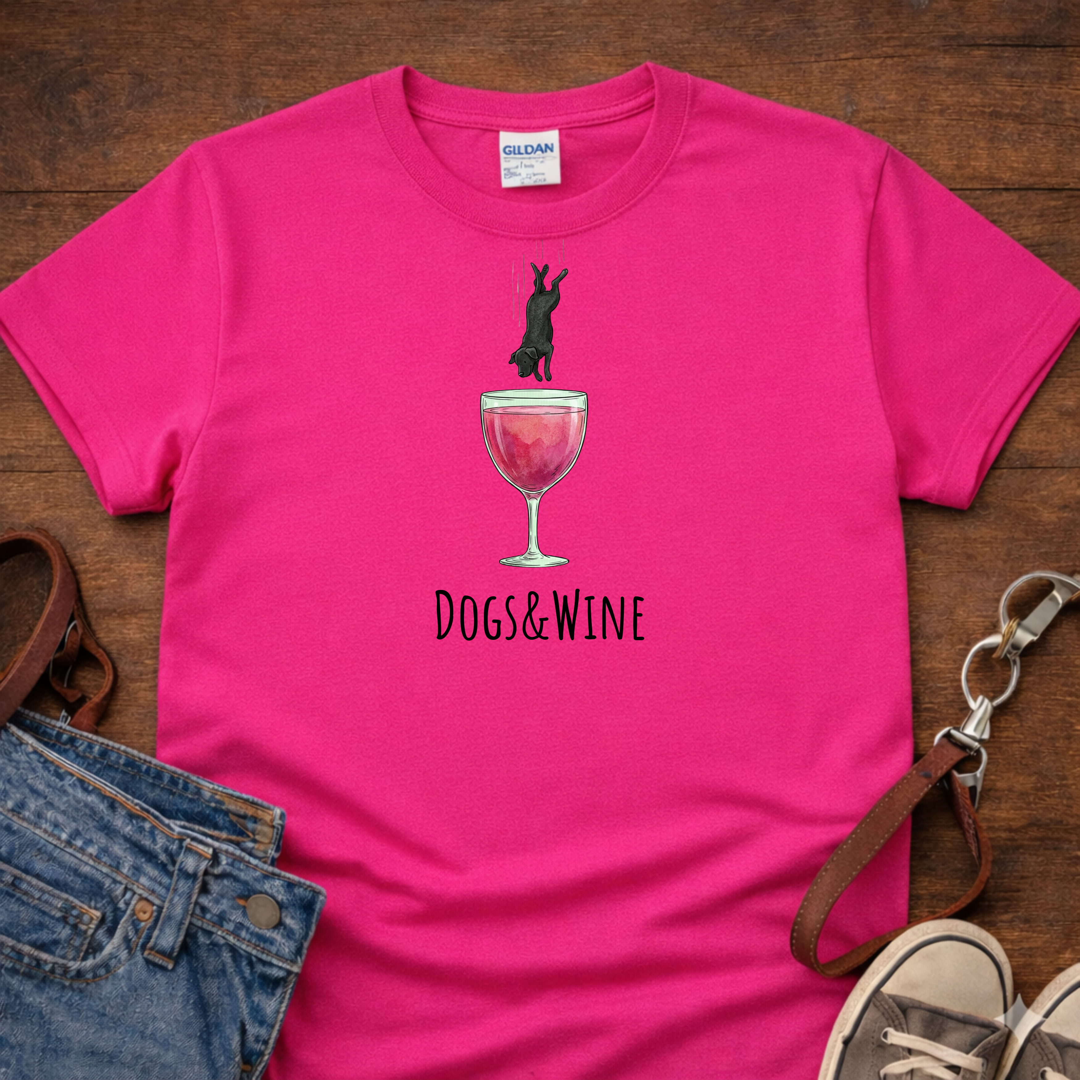 Dogs & Wine T-Shirt