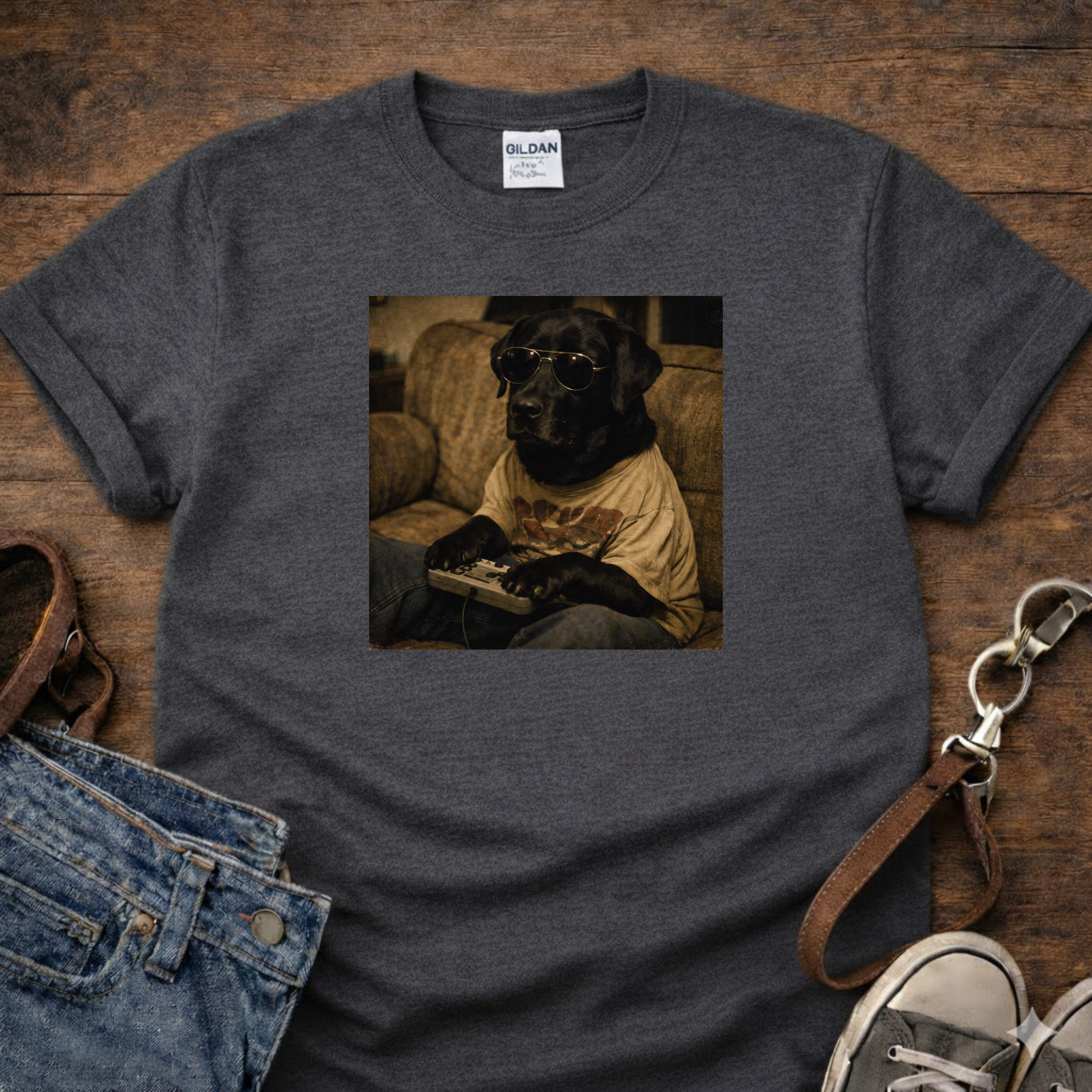 Gaming Labrador T-Shirt