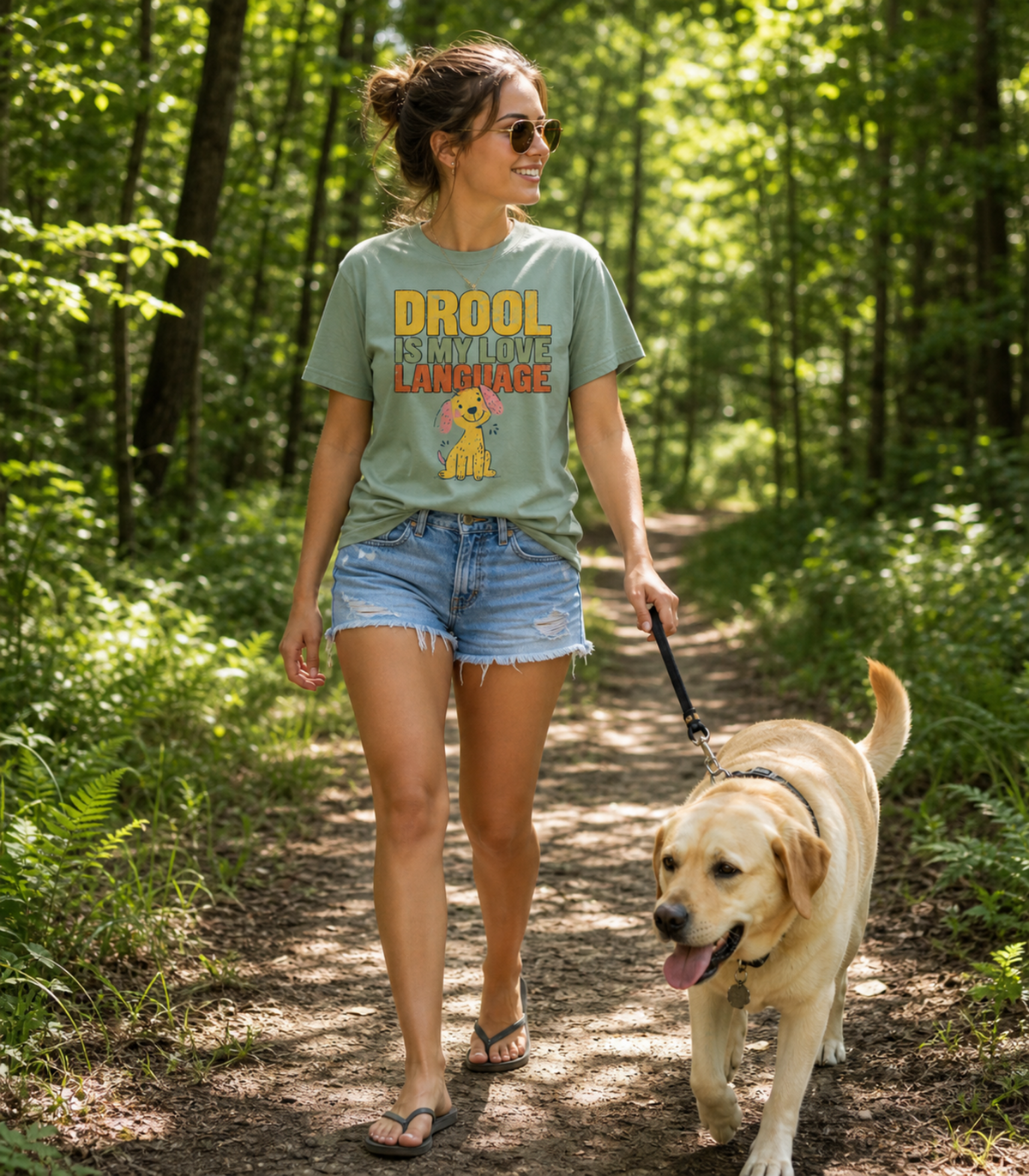 Drool Is My Love Language Comfort Colors® T-Shirt