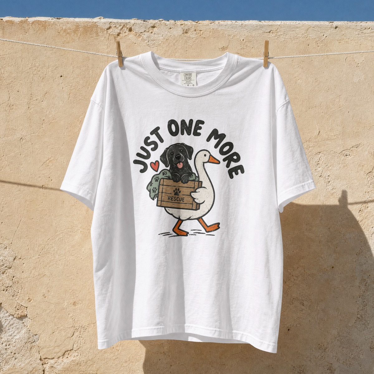 Just One More Rescue Dog Comfort Colors® T-Shirt