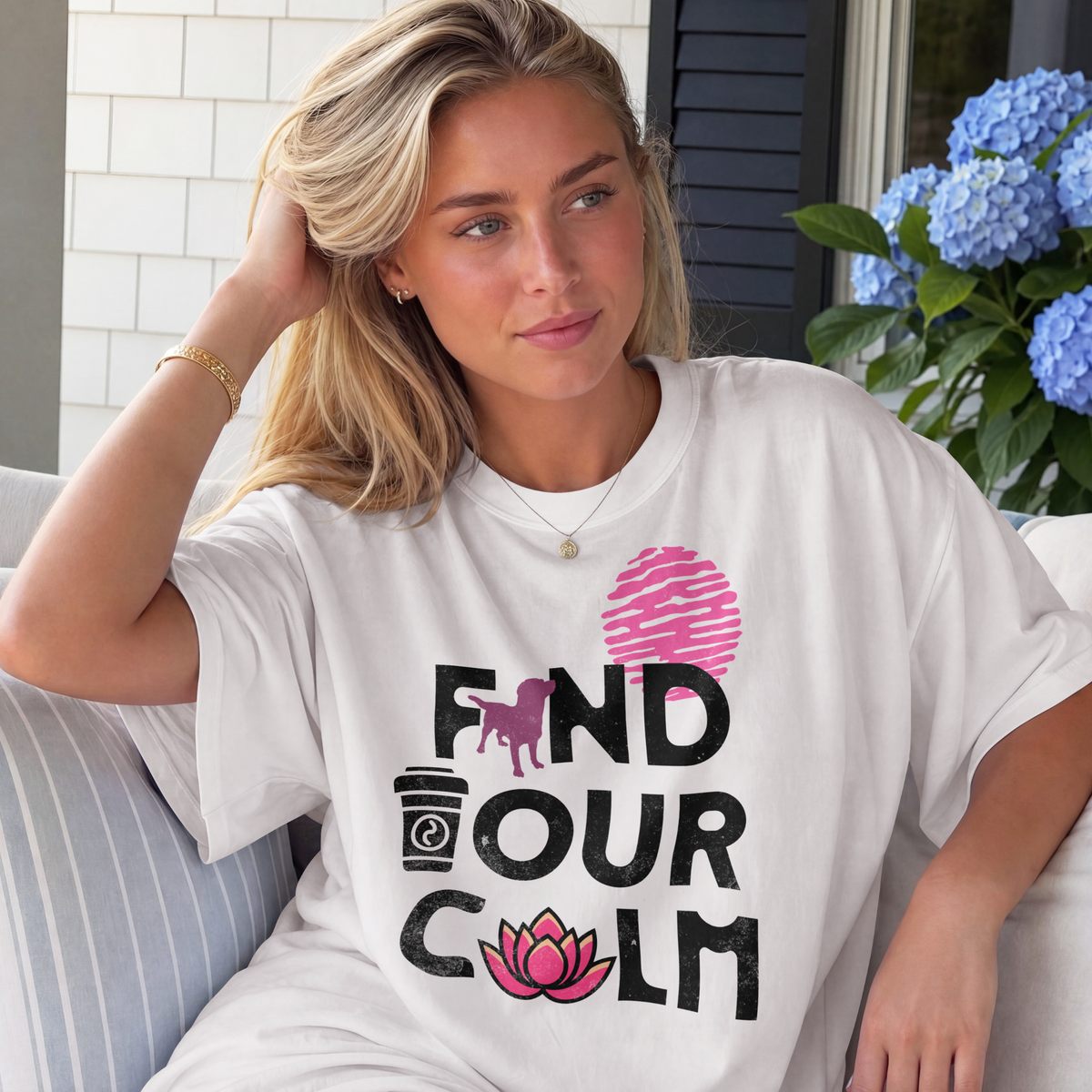 Find Your Calm Comfort Colors® Labrador T-Shirt
