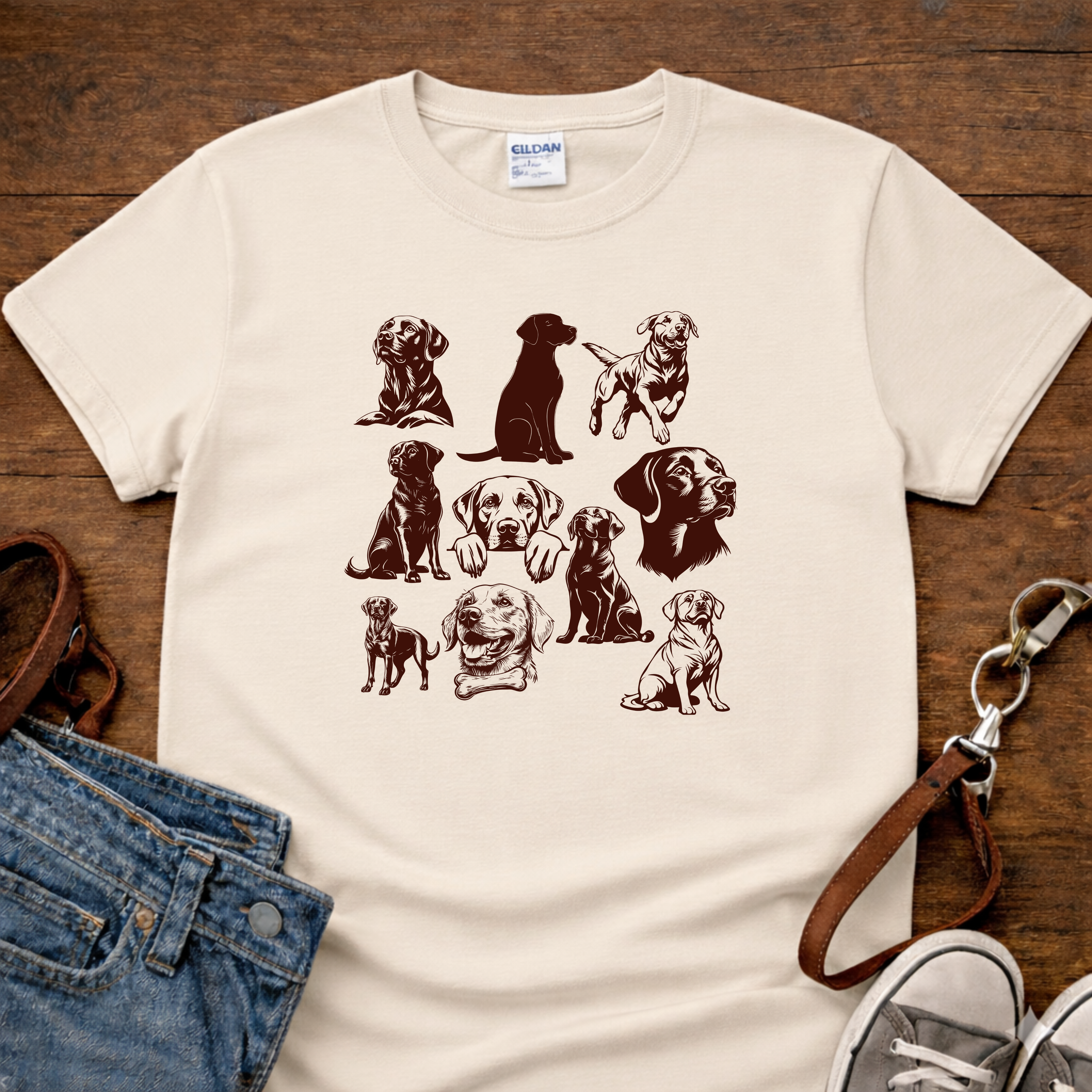 Labrador Collage T-Shirt