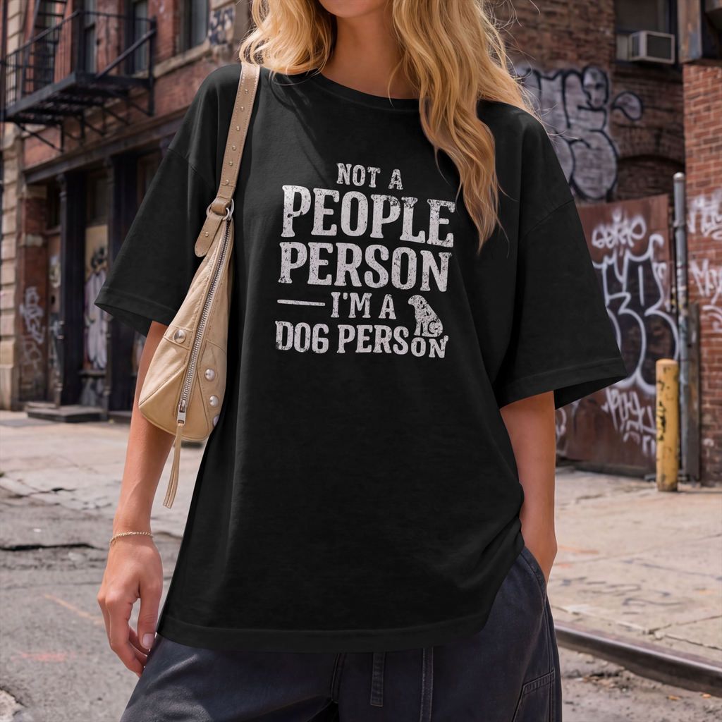 Not a People Person, I’m a Dog Person Comfort Colors® T-Shirt