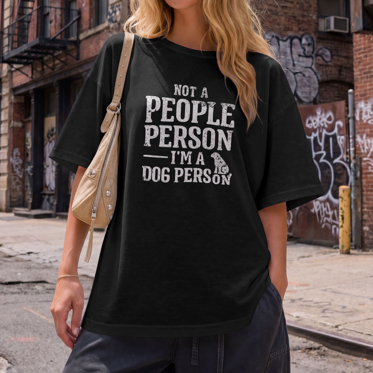 Not a People Person, I’m a Dog Person Comfort Colors® T-Shirt