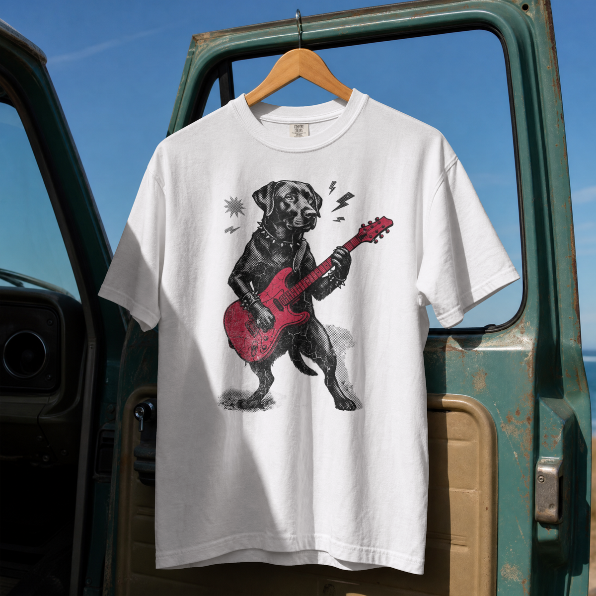 Rockstar Labrador Comfort Colors® T-Shirt