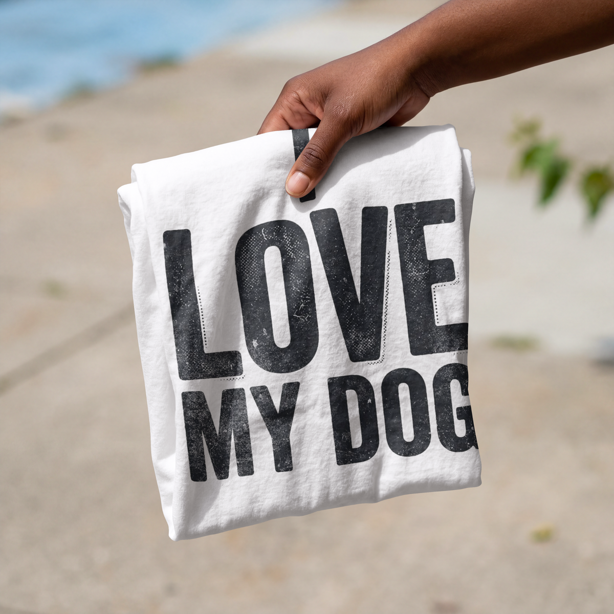 I Love My Dog Comfort Colors® T-Shirt