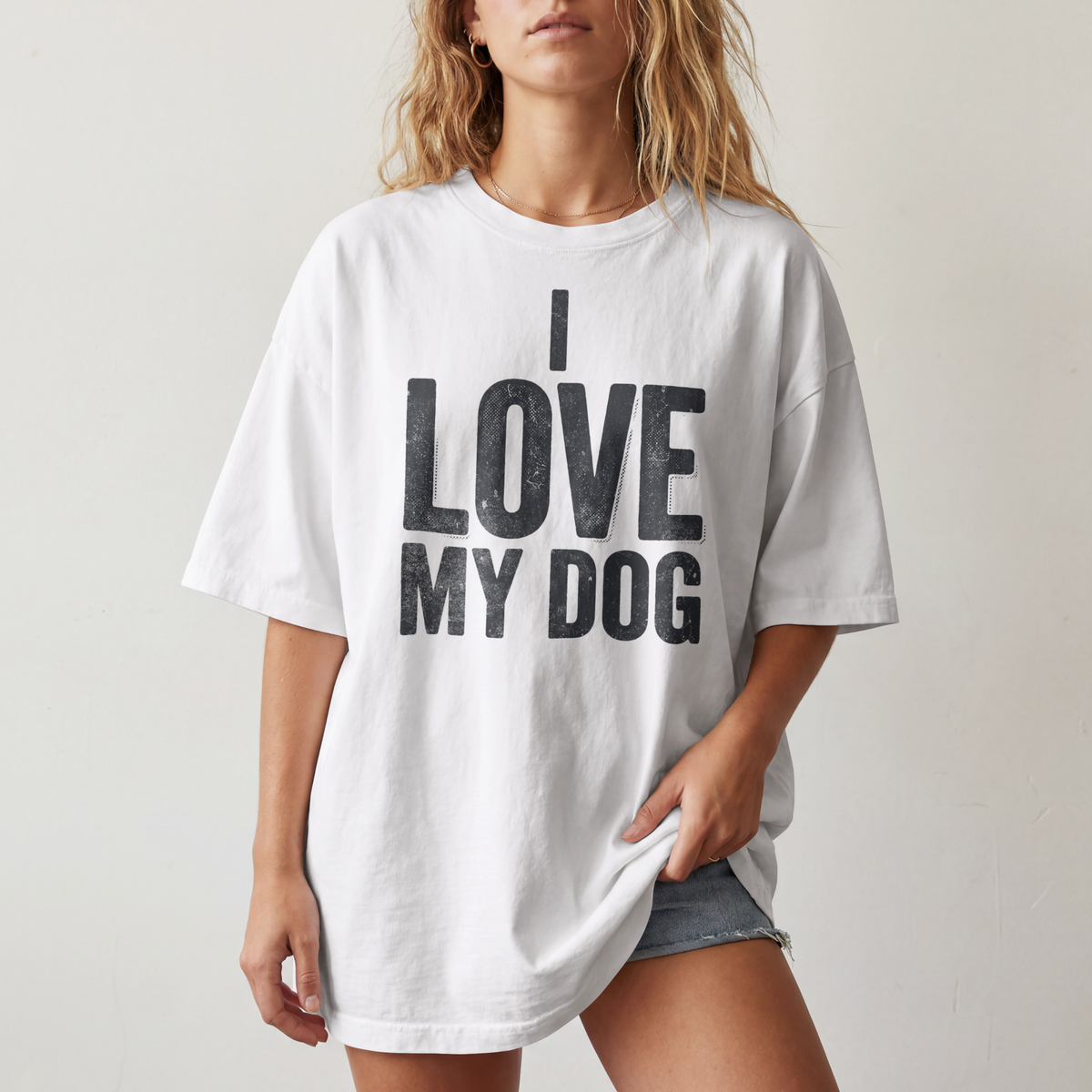 I Love My Dog Comfort Colors® T-Shirt