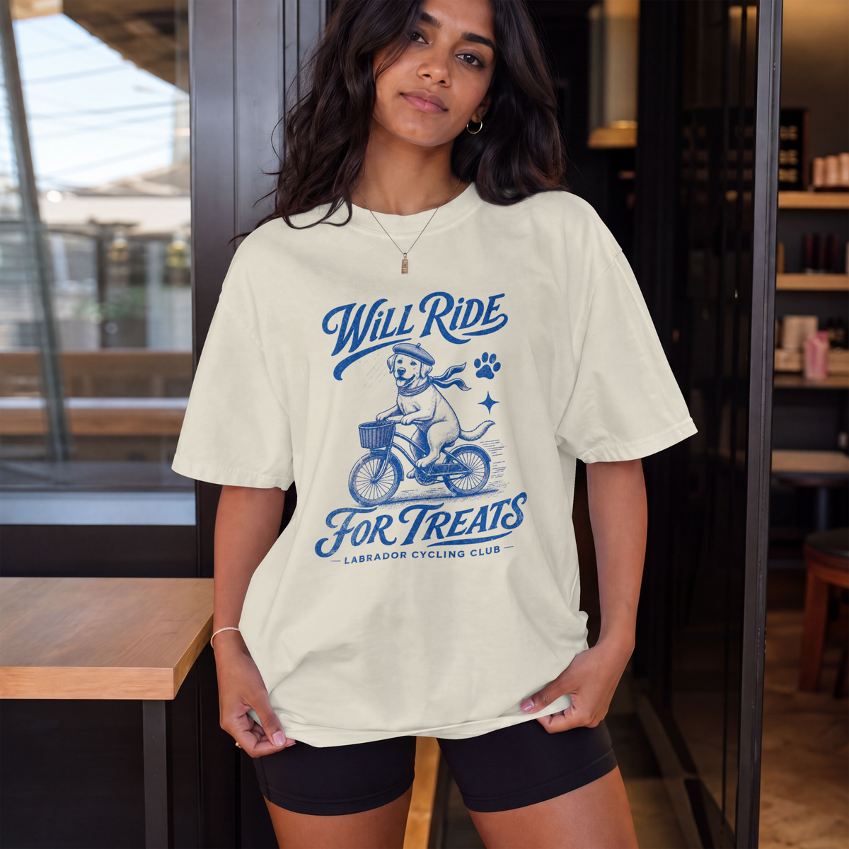 Will Ride for Treats Comfort Colors® T-Shirt
