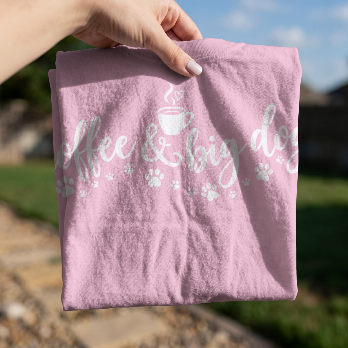 Coffee & Big Dogs Comfort Colors® T-Shirt