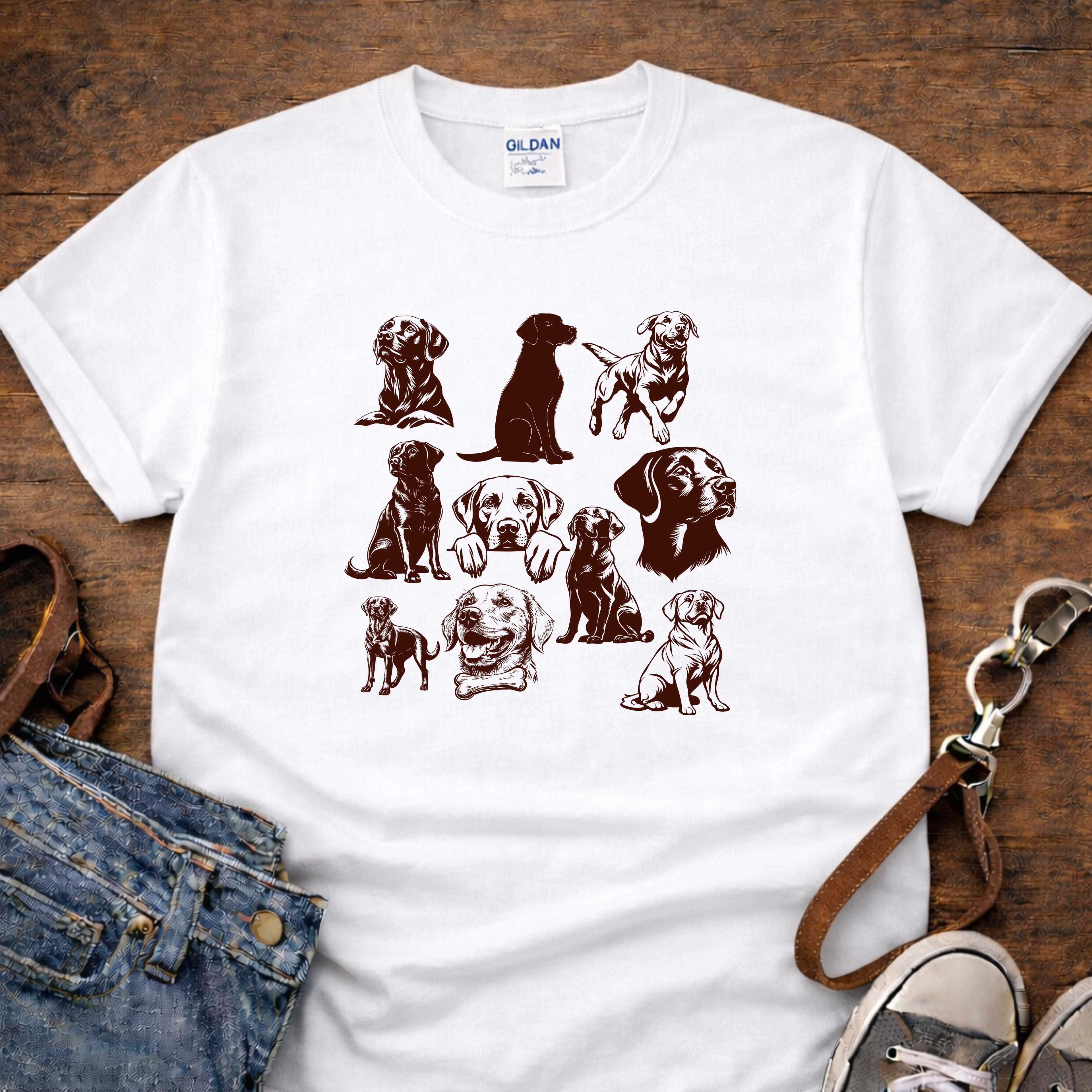 Labrador Collage T-Shirt
